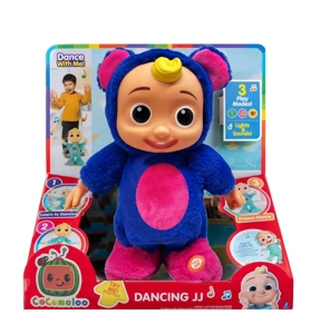 22 inci badan pepejal elektrik cocomelon bayi beruang biru Penerangan fungsi [boleh berjalan. Boleh nyanyi lagu, boleh tertawa, boleh menari