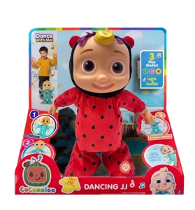 22 inci badan pepejal elektrik cocomelon bayi serangga Penerangan fungsi [boleh berjalan. Boleh nyanyi lagu, boleh tertawa, boleh menari