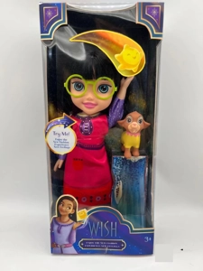 16 inci tangan dan kaki plastik badan dengan lagu tema Disney Wish bintang-bintang dengan anjing haiwan peliharaan