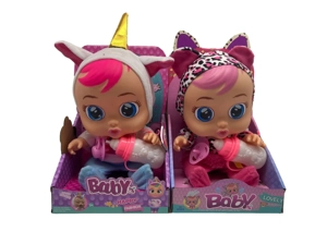 Generasi ke-19 anak patung berukuran 14 inci dengan empat bunyi muzik cry Babies-Tutti Fritti dengan fungsi air mata mengalir, dengan botol susu menyerap air, dengan puting. Fungsi pemanas dengan tali bulu. Pakaian 2 potong, 2 potong, 2 potong