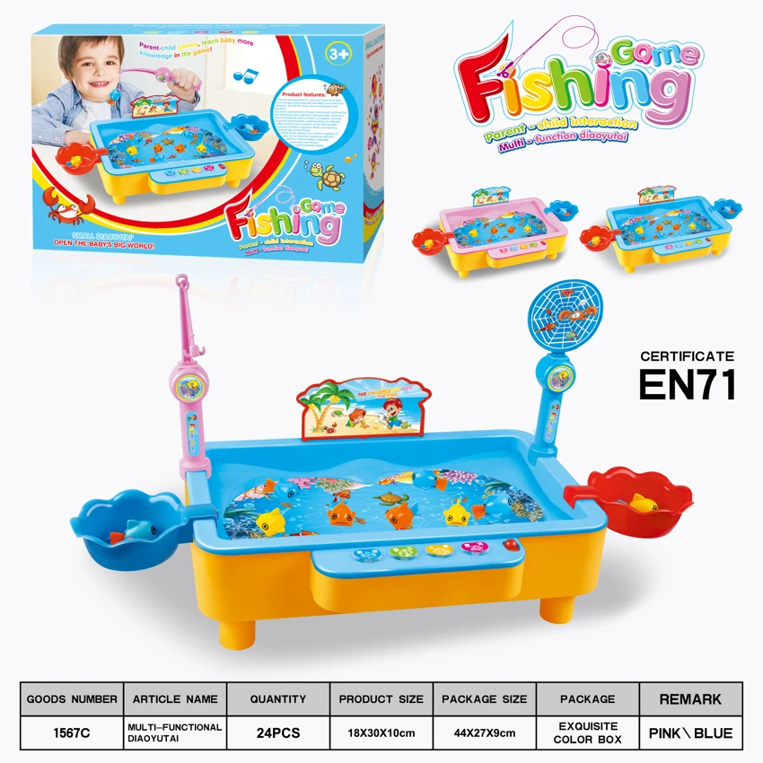 Permainan Memancing Listrik (Ganda Turntable)