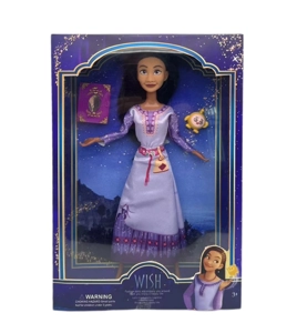 11.5 Inch 9 Joints Solid Body Disney Wish with Wish Baby and Wish Magic Book