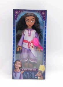 14 Inch Hollow Body with Theme Song Disney Wish with Comb