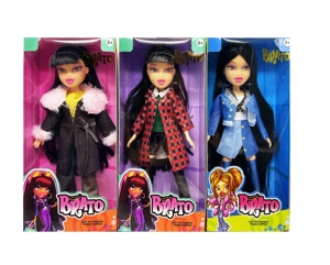 OMG BRATZ รองเท้าบูท   ฤดูหนาวชุด 10 นิ้วเท้าขนาดใหญ่ต้นขาทึบหัวใหญ่ตุ๊กตา