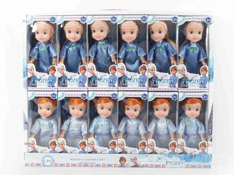 Generation 2 6 Inch Solid Body Display Box 2 Styles Ice Princess 12 Pack
