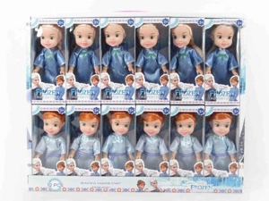 Generation 2 6 Inch Solid Body Display Box 2 Styles Ice Princess 12 Pack