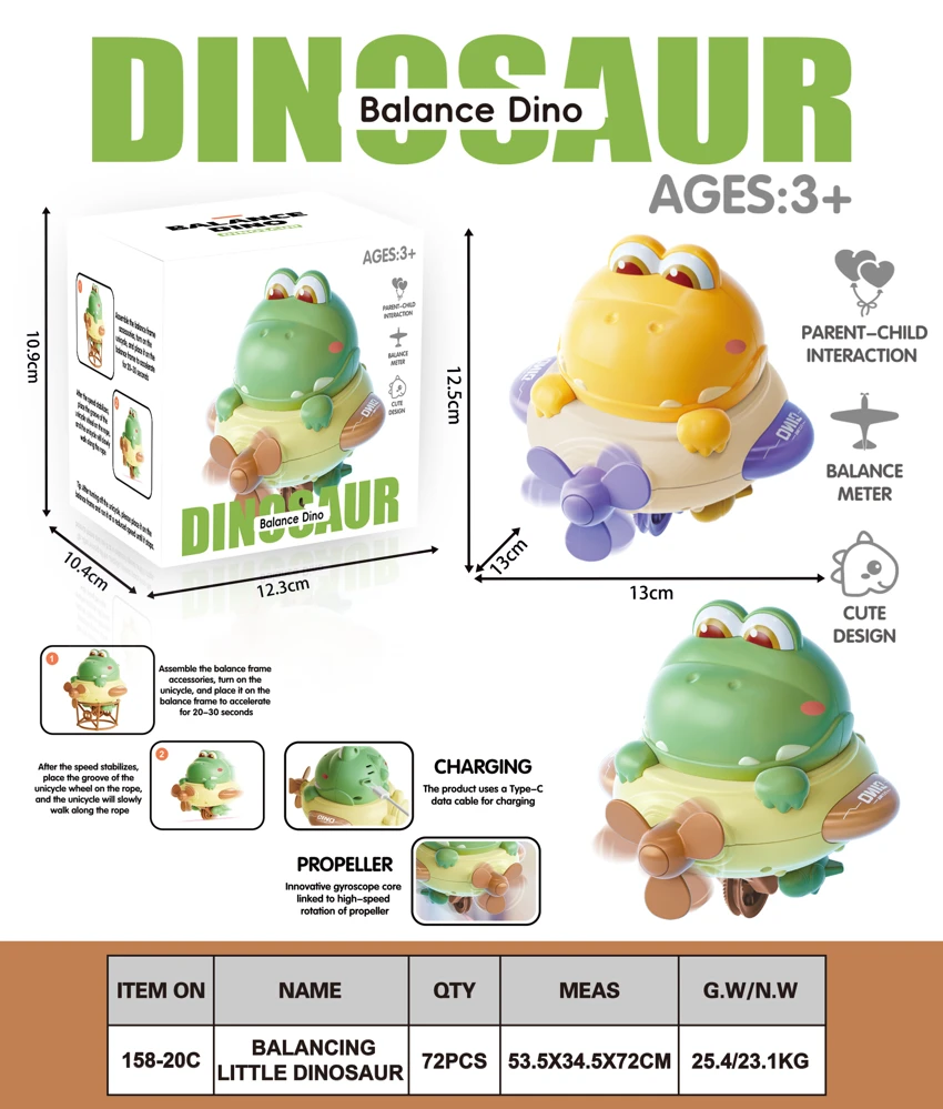 Keseimbangan Dinosaurus Kecil