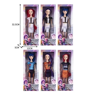 11 Inch Solid Body K-POP Demon Hunting Girl Group Doll 6 Styles Assorted