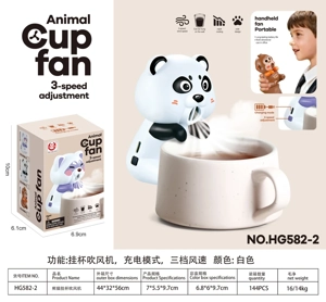 Panda menggantung cangkir pengering rambut