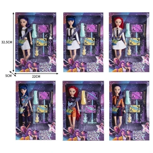 Boneka K-POP berburu setan 11 inci dengan aksesoris 6 jenis campuran