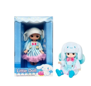 1:1 6.5-inch Solid Plush Cinnamoroll Doll