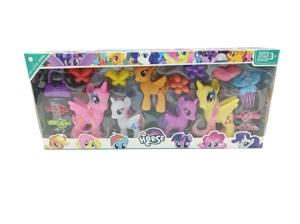Pony Polly with Hair Clip Accessories, Blister Pack