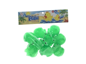 Bath Vinyl Squeeze Squeaky Frog, 9 PCS