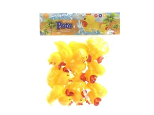 Bath Vinyl Squeeze Squeaky Medium Pretty Duck, 9 PCS