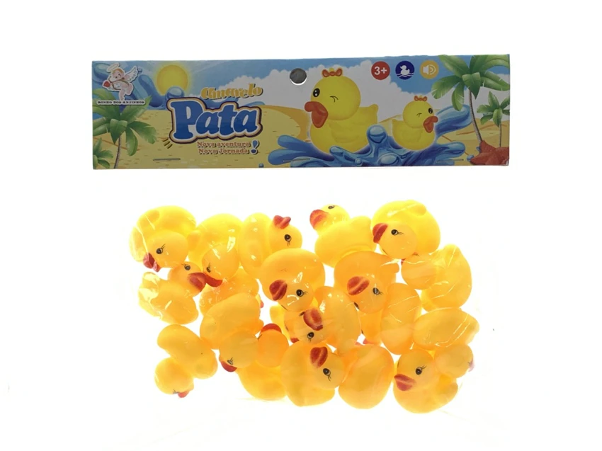 Bath Vinyl Squeeze Squeaky Mini Duckling, 20 PCS