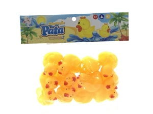 Bath Vinyl Squeeze Squeaky Chick, 12 PCS