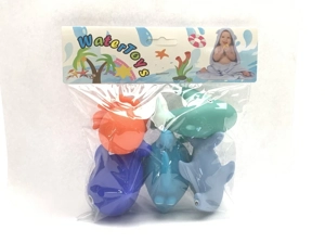 Bath Vinyl Automatic Whistle Marine Animal, 6 PCS