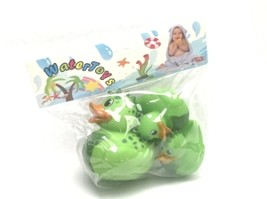 Bath Vinyl Squeeze Squeaky 1 Large Duck + 2 Ducklings