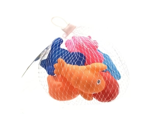 Bath Vinyl Squeeze Squeaky 8 Mixed Animal PCS