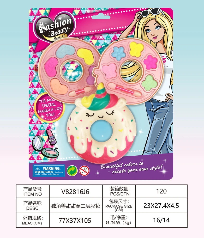 Donut Unicorn 2 lapisan solek