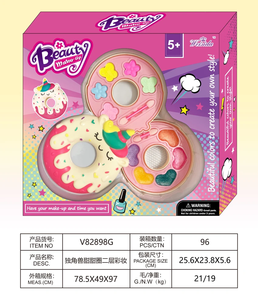 Donut Unicorn 2 lapisan solek