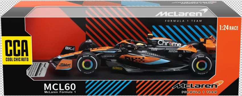 1:24 McLaren F1 Australian Racing Version (With Driver Figure) - No Light & Sound