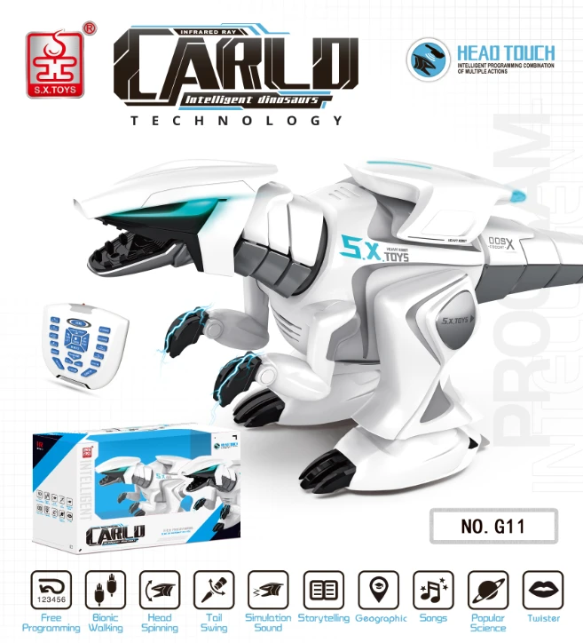 Karo IR Remote Control Intelligent Dinosaur