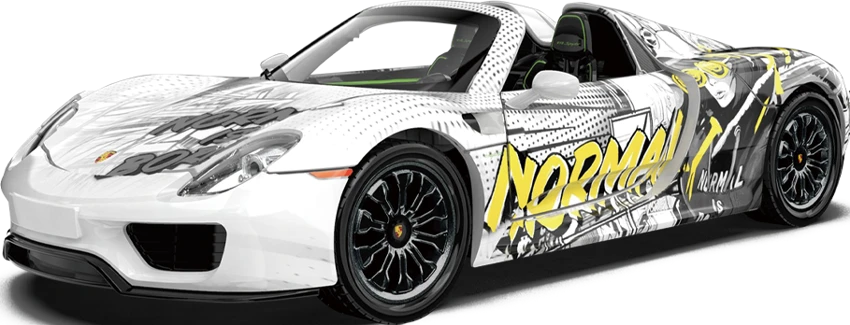 1:24 Porsche 918 Need For Speed (Comic Fantasy)