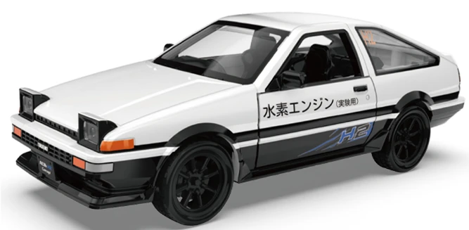 1:37 Toyota Sprinter Trueno AE86 Decal Version