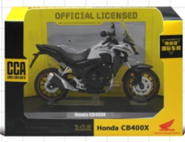 1:12 Honda CB400X Motorcycle - Without Light & Sound