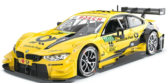 1:24 BMW M4 DTM Alloy Car - Front Wheel No Light & Sound