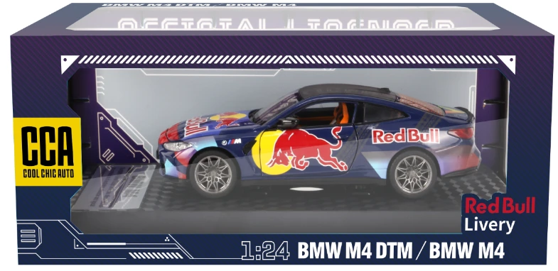 1:24 BMW M4 G82 Red Bull Decal Version