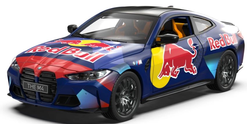 1:24 BMW M4 G82 Red Bull Decal Version