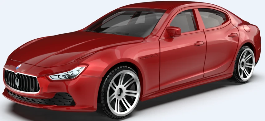 1:64 Exquisite Series (Bulk-packed Cars with Shock Absorber Function)
