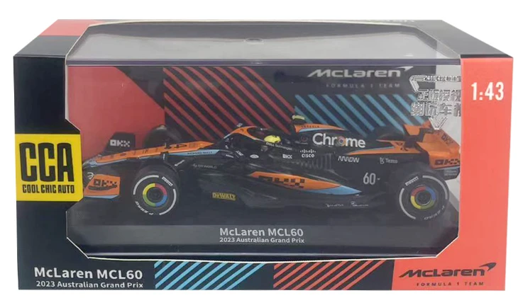 1:43 McLaren F1 Australian Race Edition Racing Car (With Driver Figure)
