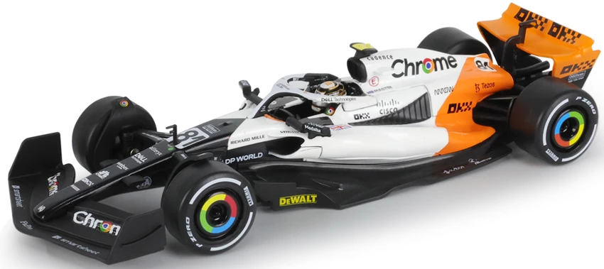 1:43 McLaren F1 Monaco Race Edition Racing Car (With Driver Figure)