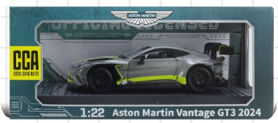 1:22 Aston Martin Vantage GT3 Alloy Car (Decal Version)