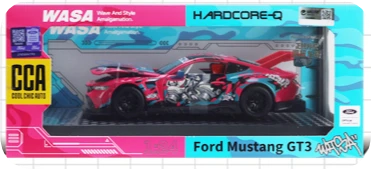 1:24 Ford Mustang GT3 x WASA Co-branded Model