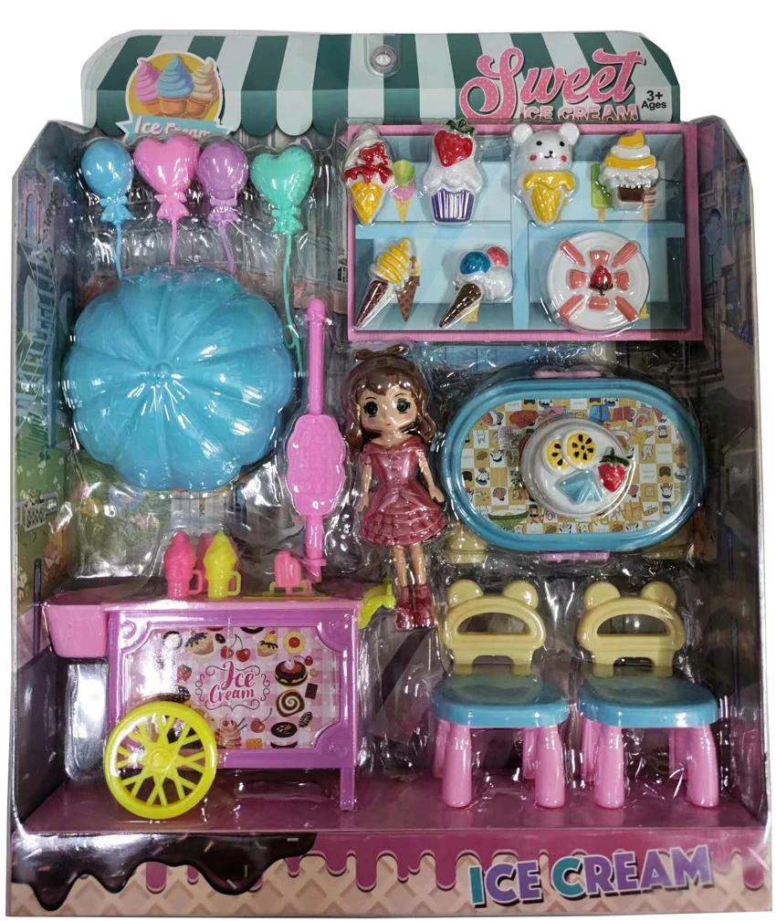 Mattel themed large ice cream truck