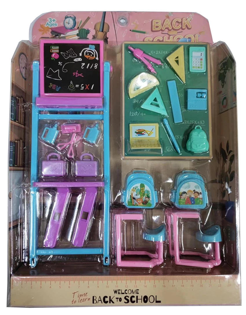 Mattel themed blackboard set