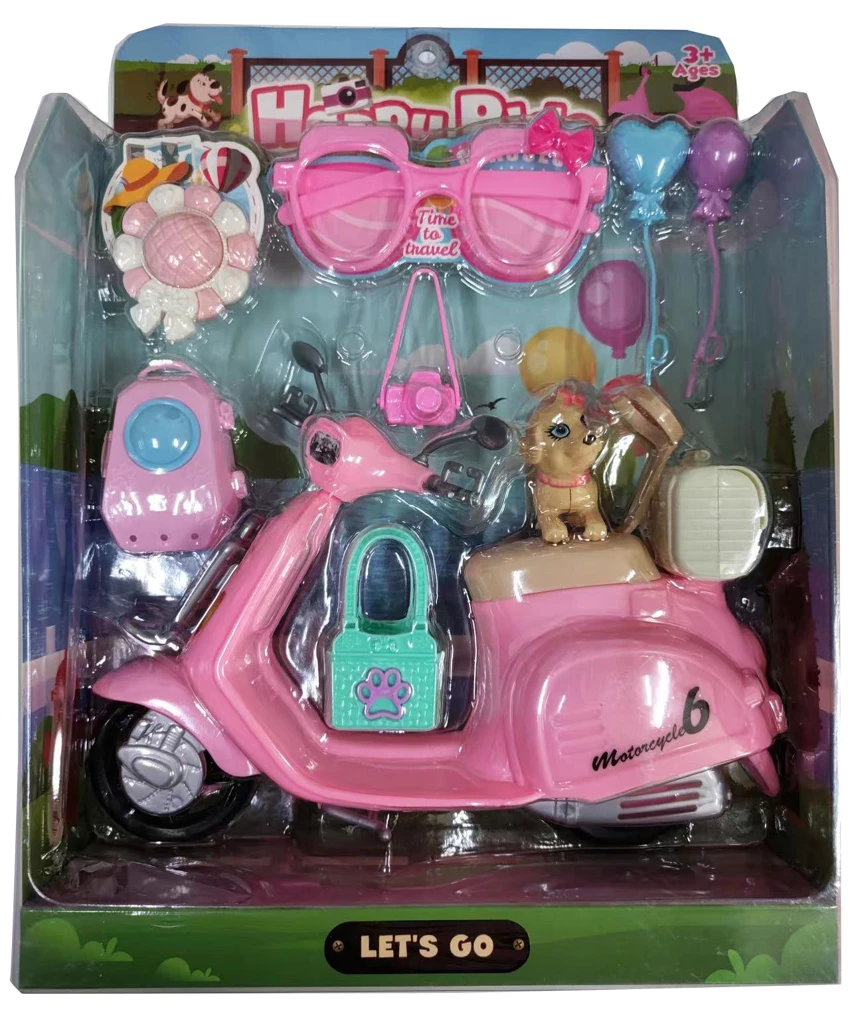 Mattel themed big motorcycle