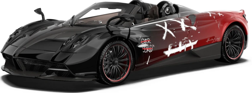 1:24 Pagani Huayra Need For Speed (Glitch Art)
