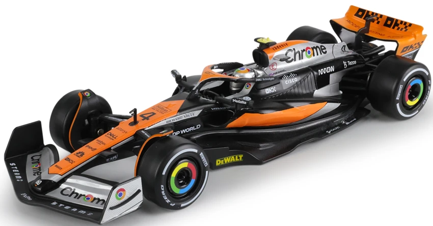 1:24 McLaren F1 British Racing Version (With Driver Figure) - No Light & Sound