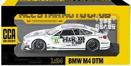 1:24 BMW M4 DTM Alloy Car - Front Wheel No Light & Sound