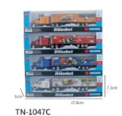 Alloy Gliding American Container Truck
