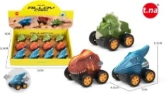 Alloy Pull-back Dinosaur Car 12PCS