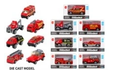 Gliding Alloy Fire Truck