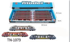 Alloy Gliding Metro Harmony Train 12PCS