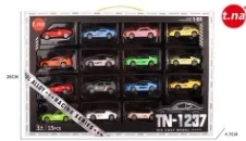 Simulation Alloy Gliding Racing Car 15PCS