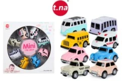 Versi Q Mini City Alliance Alloy Rally Kereta 8PCS